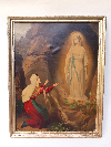 © Heimatmuseum Wilfersdorf Chromolithographie "Madonna von Lourdes" , frühes 20. Jh