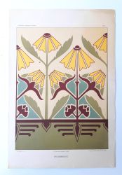 Musterblätter, Farblithografien "pflanzliches Ornament", erste Hälfte 20. Jh.
