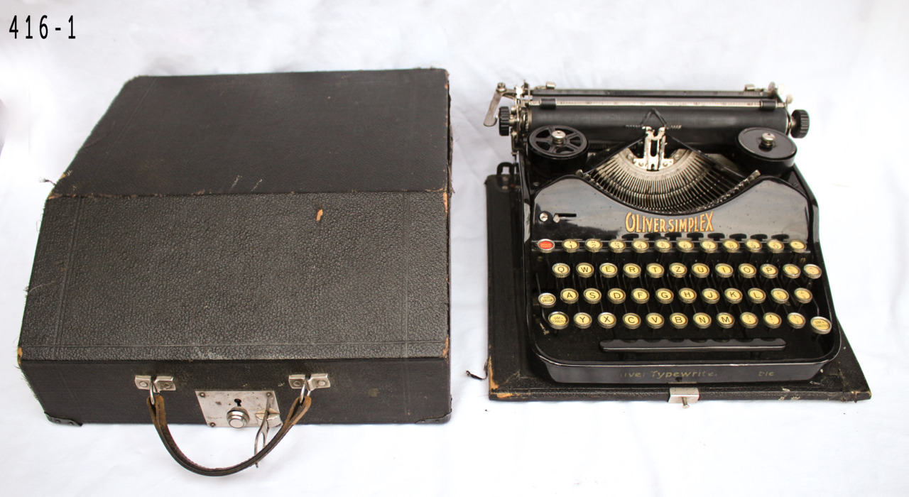 Schreibmaschine "Oliver Simplex" um 1936