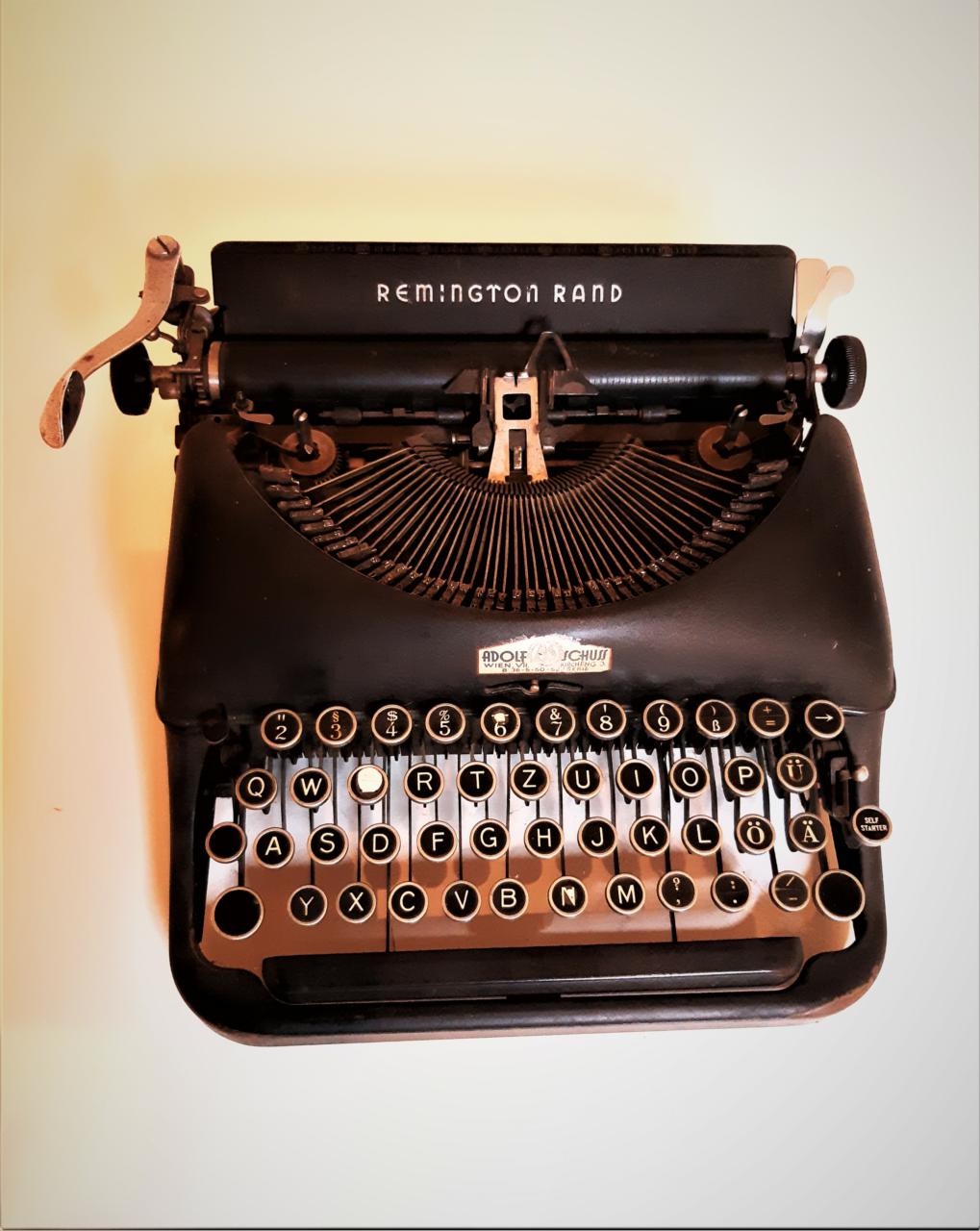 Schreibmaschine, Remington Rand, um 1940