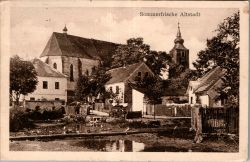 Altstadt bei Neubistritz Ansichtskarte 