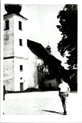 Böhmisch Rudoletz Ansichtskarte Kirche