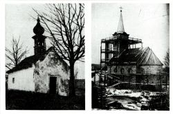 Deutsch Moliken Ansichtskarte Kapelle