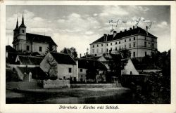 Dürnholz Ansichtskarte Kirche & Schloss