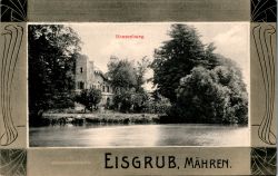 Eisgrub Ansichtskarte Hansenburg