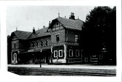 Eisgrub Fotografie Bahnhof
