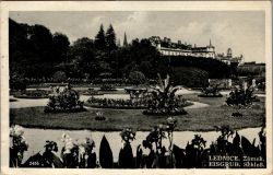 Eisgrub Ansichtskarte Schlosspark