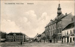 Feldsberg Ansichtskarte Stadtplatz