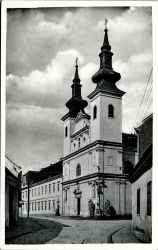 Feldsberg Ansichtskarte Kirche