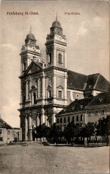 Feldsberg Ansichtskarte Pfarrkirche
