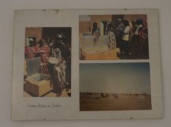 Foto aus Sudan mit Sonnen-Kocher