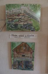 Skizze "Floder-Mühle in Kärnten"