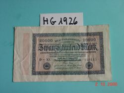 Banknote (20.000 Mark)