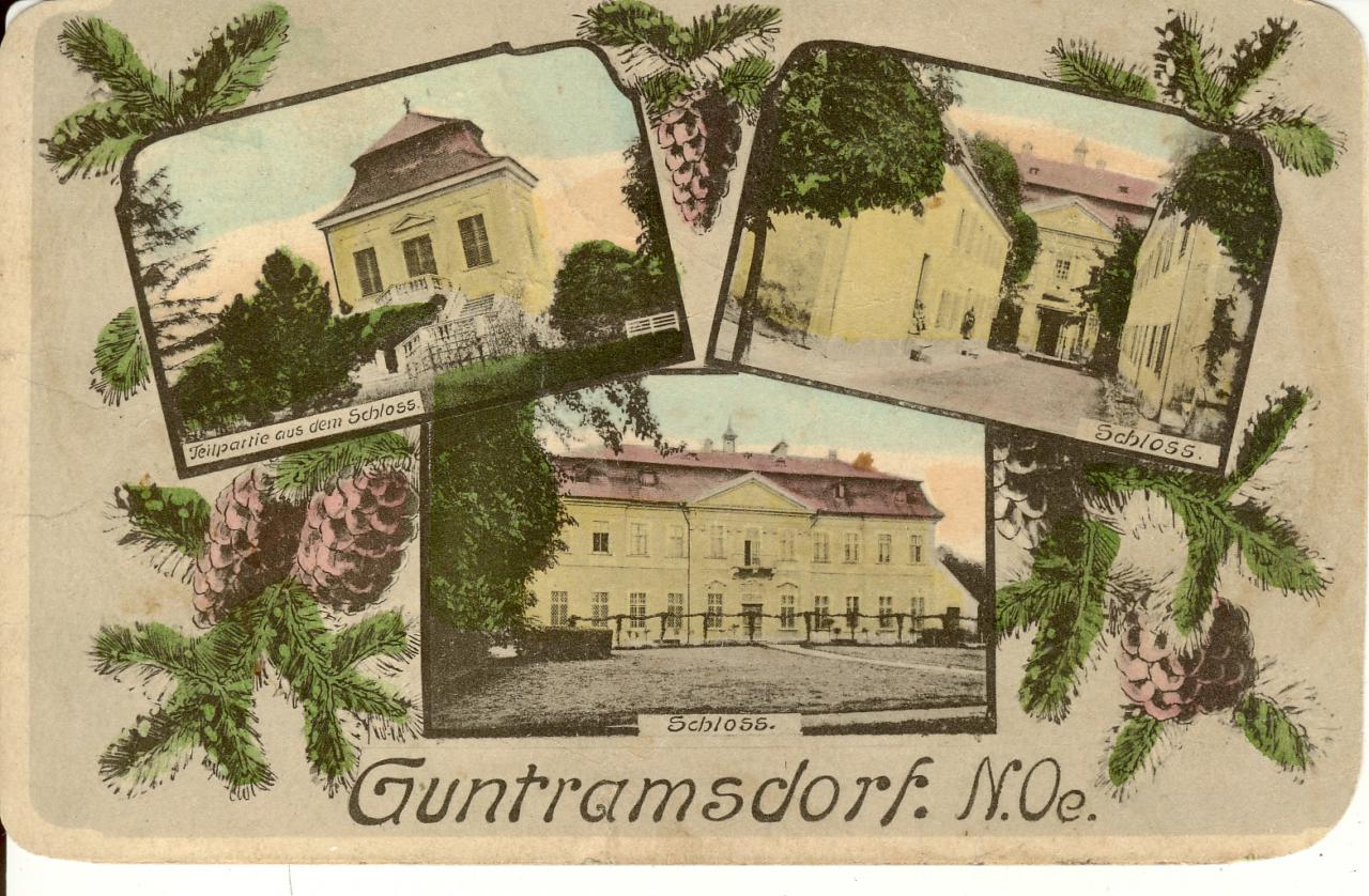Ansichtskarte (Schloß Guntramsdorf)