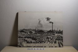 Sägewerk und Paneelplattenfabrik in Betrieb 1940