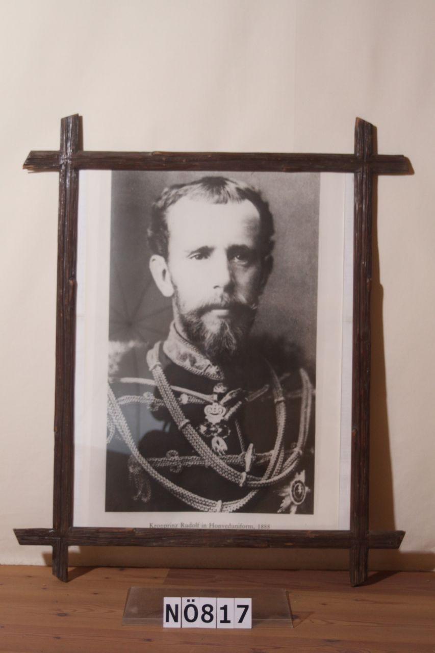 Porträt Kronprinz Rudolf in Honveduniuniform, 1888