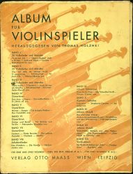 Notenheft Album für Violinspieler BD. IV