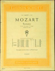 Notenheft Mozart